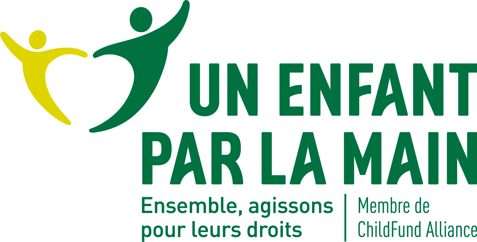 logo de l'association un enfant par la main
